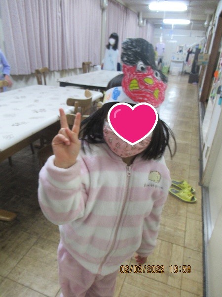 可愛い鬼さんです💛