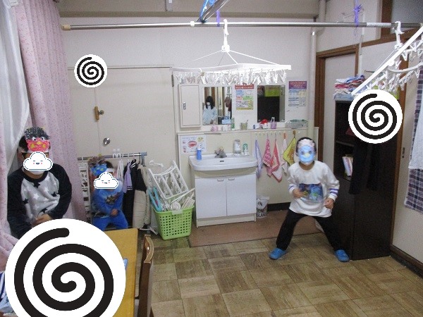 たくましい鬼さんたち！