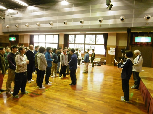 まずは、開会式。